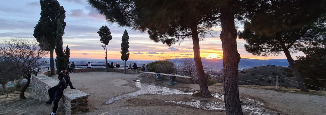 Carretera de las aguas en Barcelona